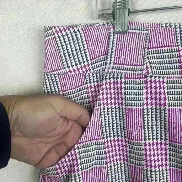 Jofit Golf Skirt Womans 16 Skort Pink Gray Active Performance Button Zip Pockets - Picture 3 of 16